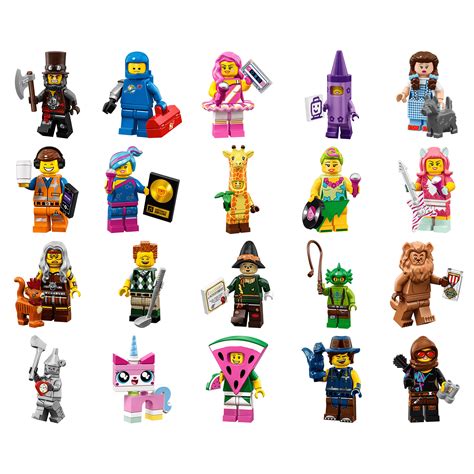 lego movie 2 minifigures